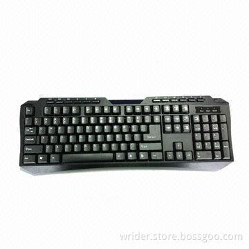 Multimedia Keyboard with 12 Hot-key